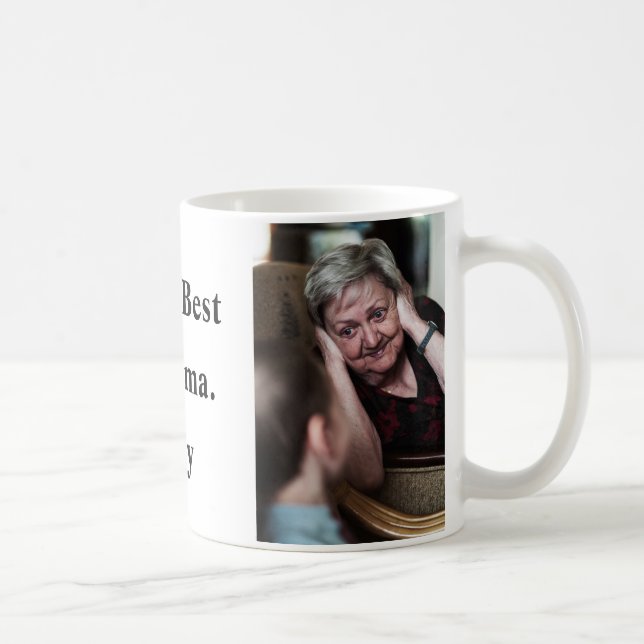 Personlig World Best Gma Coffee Mugg (Höger)