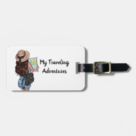 Personlig World Traveler Bagagebricka