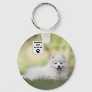 Personlig World's Best Hund Anpassningsbar Photo Nyckelring
