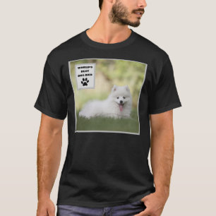 Personlig World's Best Hund Anpassningsbar Photo T Shirt
