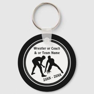 Personlig Wrestling Gifts for Wrestlers, Black Nyckelring