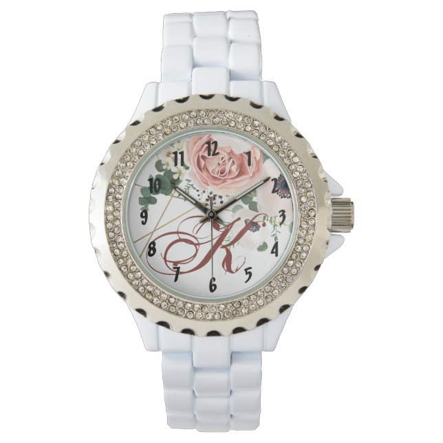 Personlig Wrist Watch Geometric Garden Ro Ane Armbandsur (Framsida)