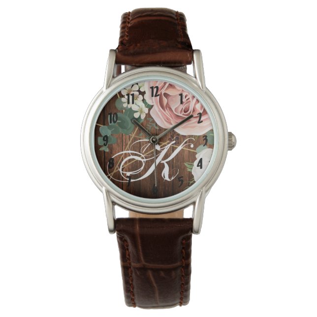 Personlig Wrist Watch Geometric Garden Ro Armbandsur (Framsida)