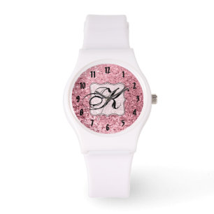 Personlig Wrist Watch Ro Guld Glitter Armbandsur
