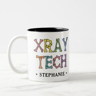 Personlig Xray Tech-röntgenteknikern Två-Tonad Mugg