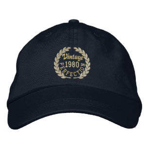 Personlig YEAR Perfection Laurels Embroidery Broderad Keps