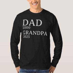 Personlig Years Pappa Grandpa Anpassningsbar T Shirt