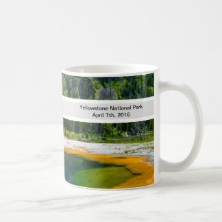 Personlig Yellowstone National Park Wyoming USA Kaffemugg