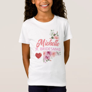 Personlig, yngre brudesmaid t shirt