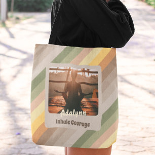 Personlig Yoga Älskare Lärare Mamma Women Gift Tygkasse