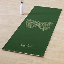 Personlig Yoga Mat, Butterfly Pirater Mat