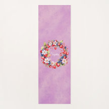 Personlig Yoga Mat Fruits Design Meditation Mat