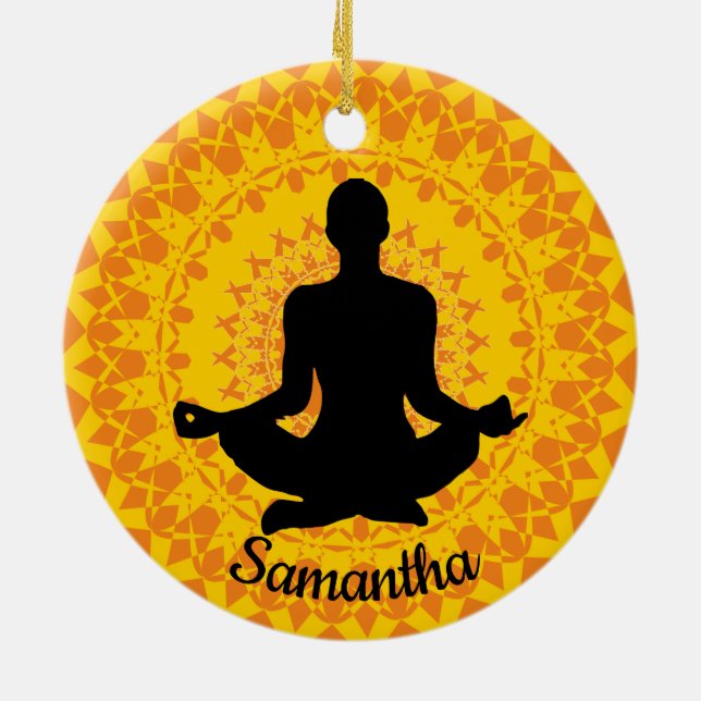 Personlig Yoga Ornament (Baksidan)