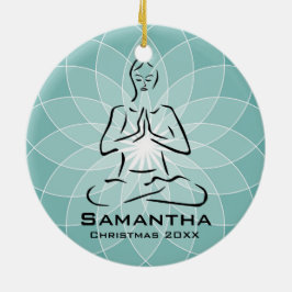 Personlig Yoga Pose Ornament