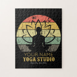 Personlig yogastudio Fitnessinstruktör Guru Pussel