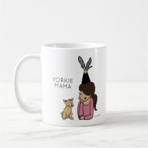 Personlig Yorkie Mamma Coffee Mugg