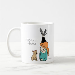 Personlig Yorkie Mamma Coffee Mugg