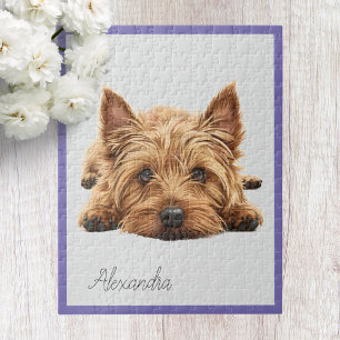 Personlig Yorkie-pussel Pussel