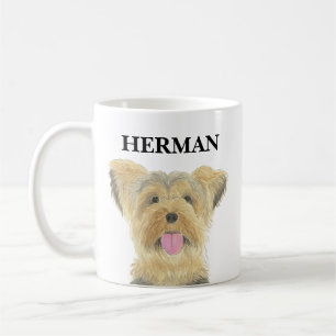 Personlig Yorkie Yorkshire Terrier Kaffemugg