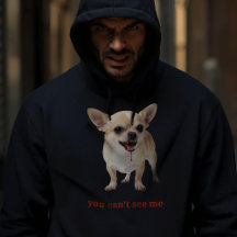 Personlig You Can't See Me Chihuahua WWE
