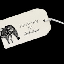 Personlig Zebra Handmade av