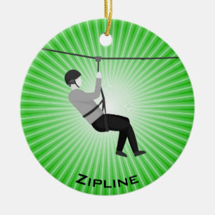 Personlig Zipline Ornament