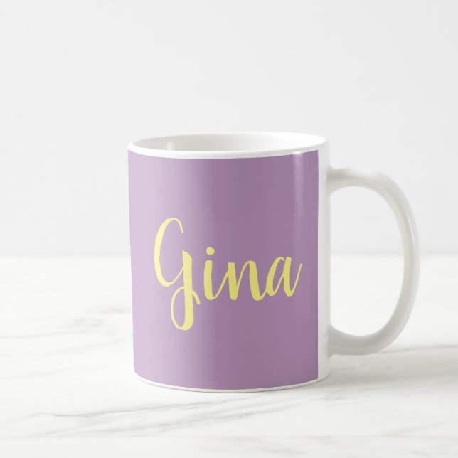 Personlig Zodiac Astrological Sign Gemini Kaffemugg (Höger)