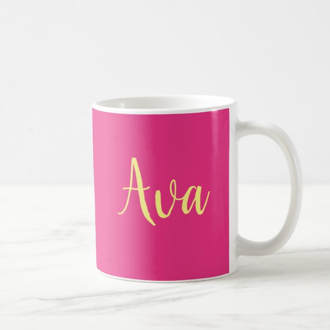 Personlig Zodiac Astrological Sign Libra Kaffemugg (Höger)