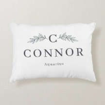 Personlig Zodiakmonogramaccentdynor