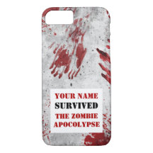 Personlig Zombie Apocalypse Mobile Phone Case