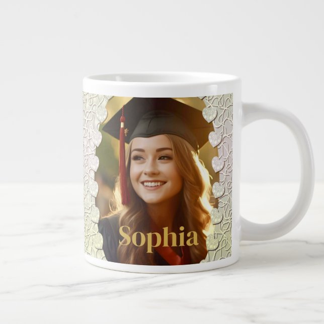 Personliga 2024 examensfoton Studentpresenter Jumbo Mugg (Höger)