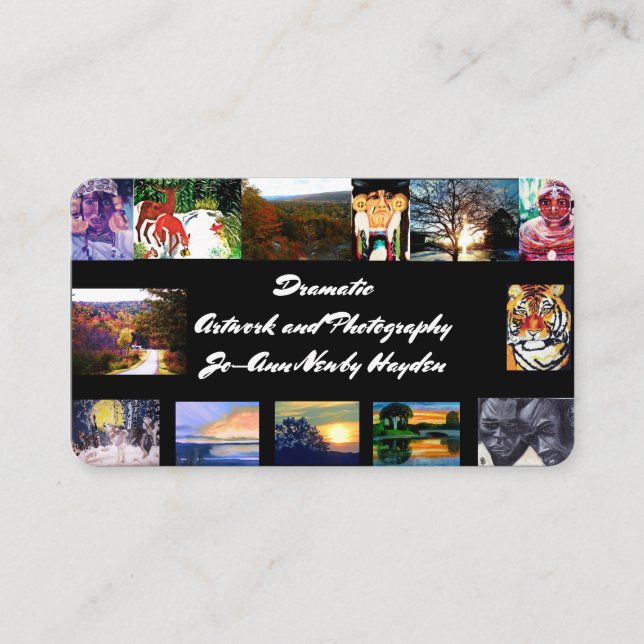 PERSONLIGA AFFÄRSKORT VISITKORT (Framsida)