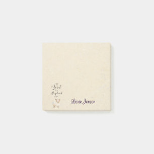 Personliga anteckningslappar Post It Notes Post-it Block