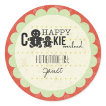 Personliga Bakers Stickers