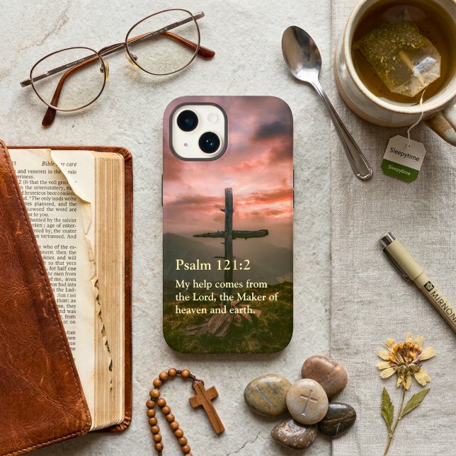 Personliga bibelvers citat kristna presenter för k (Custom Bible Verse Quote Christian Gifts for Women Case-Mate iPhone Case)