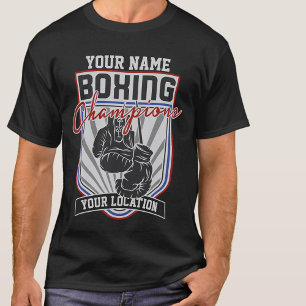 Personliga Boxningsmästare Boxare Fitness Gym  T Shirt