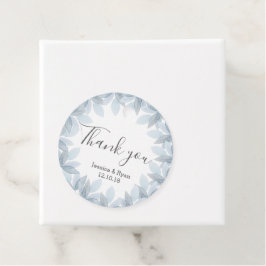 Personliga bröllops cirkelpresentfavorit etiketter