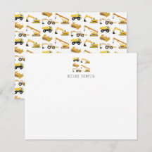 Personliga byggtruckar för barn