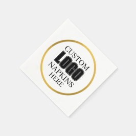 Personliga cocktailservetter med din logotyp pappersservett