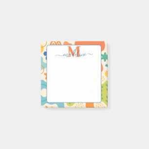 Personliga Color Splash Abstrakt Post-it® Notes Post-it Block