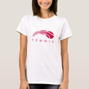 Personliga damtennis skjortor t-shirt