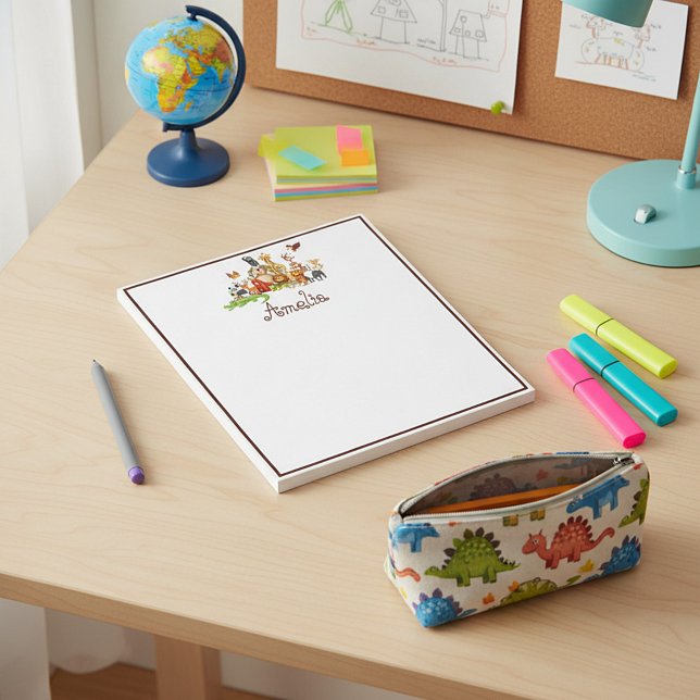 Personliga djur för barn anteckningsblock (Skapare uppladdad)