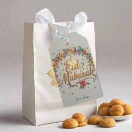 Personliga Eid Mubarak presentkort Presentetikett
