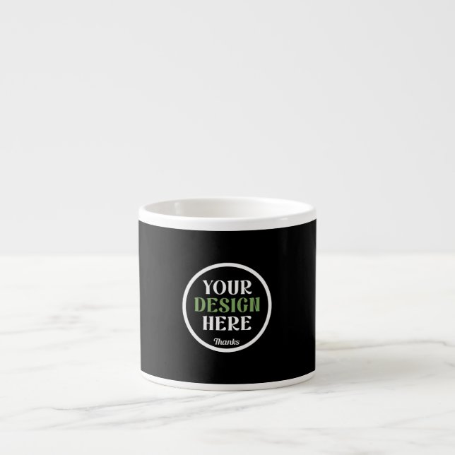 Personliga, Eleganta, Klassiska, Bröllopsgåvor Espressomugg (Framsidan)