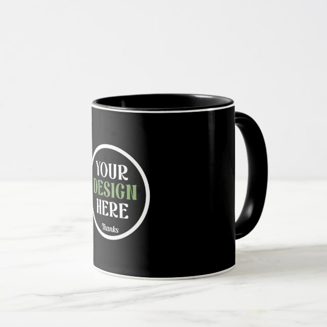 Personliga, Eleganta, Klassiska, Bröllopsgåvor Mugg (Framsida höger)