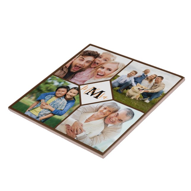 Personliga familjebilder  kakelplatta (Sidan)