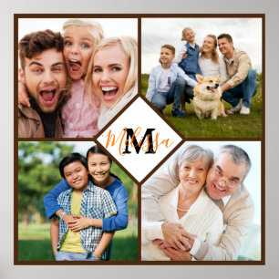 Personliga familjebilder poster