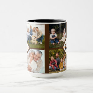 Personliga familjefoton mugg