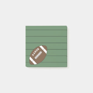 Personliga fotbolls-Post It Notes-gåva Post-it Block