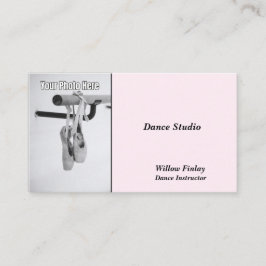 Personliga Foto Dansstudio Visitkort